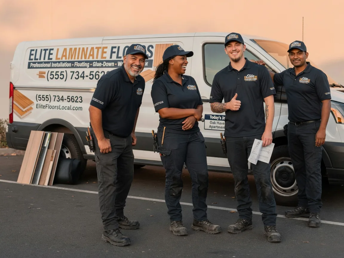Laminate flooring installation company in Delta, OH